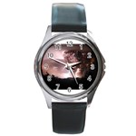 21 Round Metal Watch