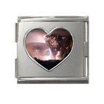 21 Mega Link Heart Italian Charm (18mm)