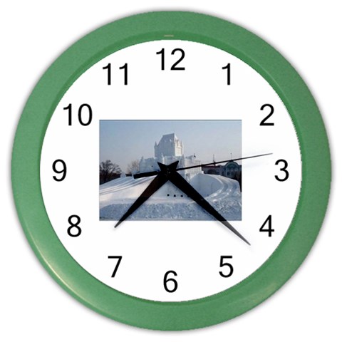 22 Color Wall Clock from ArtsNow.com Front