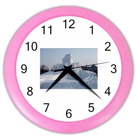 22 Color Wall Clock from ArtsNow.com Front