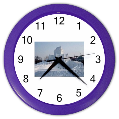 22 Color Wall Clock from ArtsNow.com Front