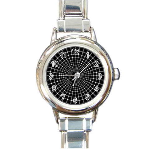28 Round Italian Charm Watch from ArtsNow.com Front