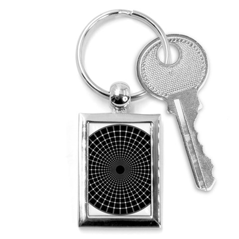 28 Key Chain (Rectangle) from ArtsNow.com Front