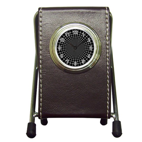 28 Pen Holder Desk Clock from ArtsNow.com Front