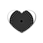 28 Rubber Coaster (Heart)
