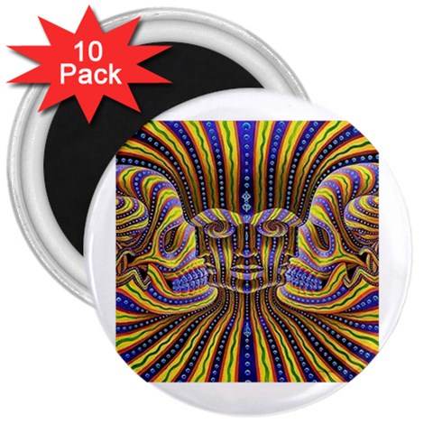 25 3  Magnet (10 pack) from ArtsNow.com Front
