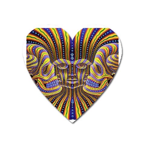 25 Magnet (Heart) from ArtsNow.com Front