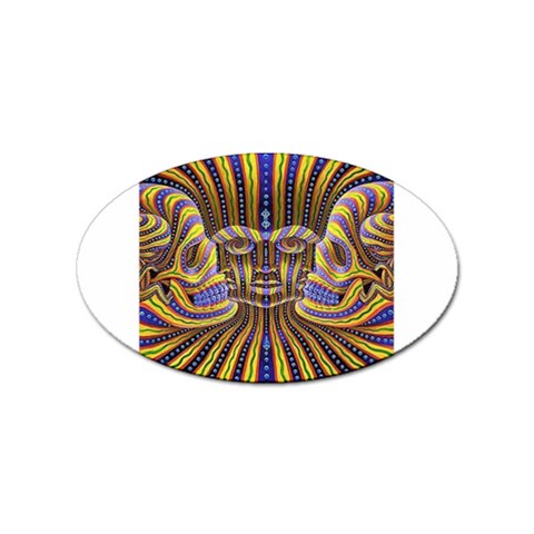 25 Sticker Oval (10 pack) from ArtsNow.com Front