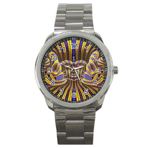 25 Sport Metal Watch from ArtsNow.com Front