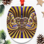 25 Oval Ornament (Two Sides)