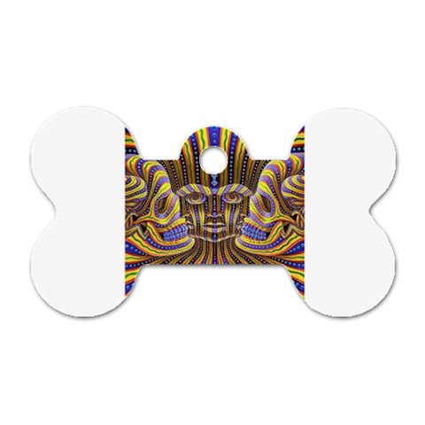 25 Dog Tag Bone (One Side) from ArtsNow.com Front