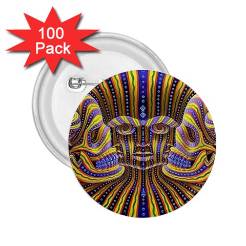 25 2.25  Button (100 pack) from ArtsNow.com Front