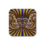 25 Rubber Square Coaster (4 pack)