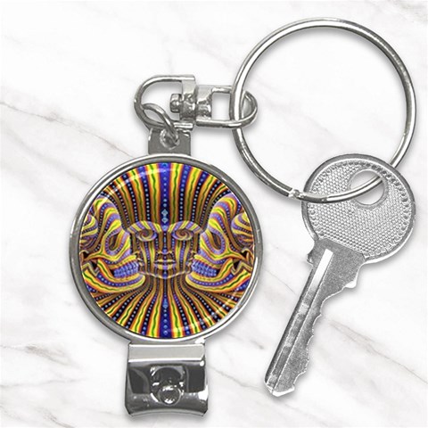 25 Nail Clippers Key Chain from ArtsNow.com Front