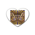 25 Rubber Coaster (Heart)