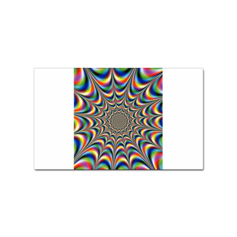 24 Sticker Rectangular (10 pack) from ArtsNow.com Front