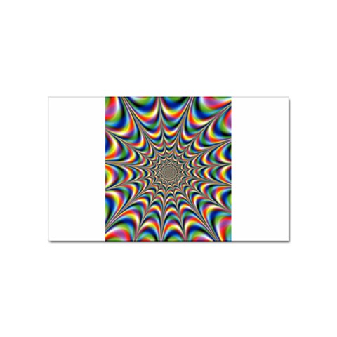 24 Sticker Rectangular (100 pack) from ArtsNow.com Front