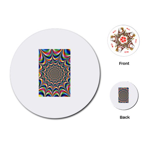 24 Playing Cards (Round) from ArtsNow.com Front