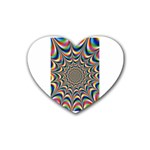 24 Heart Coaster (4 pack)