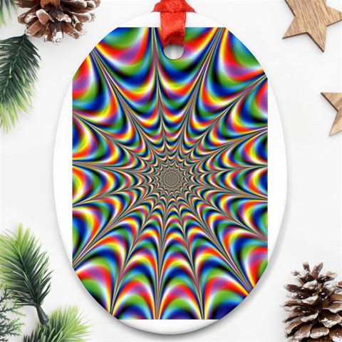 24 Ornament (Oval) from ArtsNow.com Front