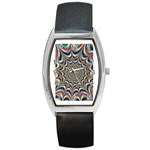 24 Barrel Style Metal Watch