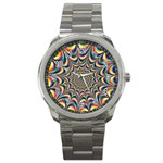 24 Sport Metal Watch