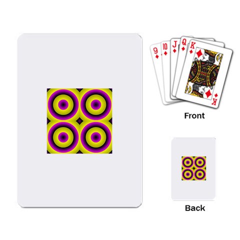 29 Playing Cards Single Design from ArtsNow.com Back