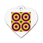 29 Dog Tag Heart (One Side)