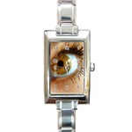 36 Rectangular Italian Charm Watch