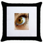 36 Throw Pillow Case (Black)