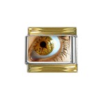 36 Gold Trim Italian Charm (9mm)