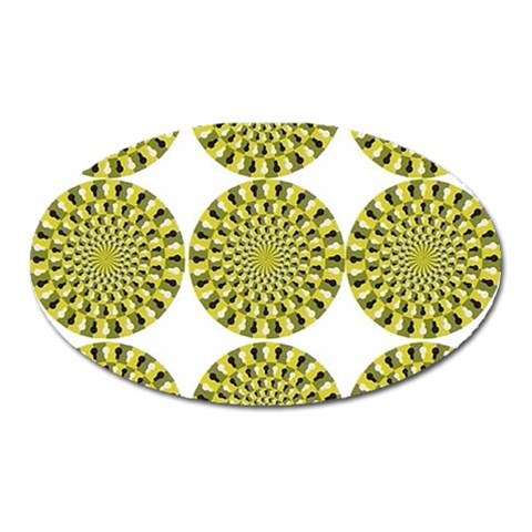 34 Magnet (Oval) from ArtsNow.com Front