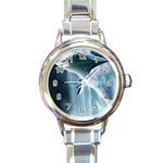 32 Round Italian Charm Watch