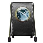 32 Pen Holder Desk Clock