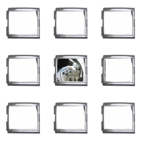 1 Mega Link Italian Charm (9 pack) from ArtsNow.com Front