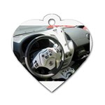 1 Dog Tag Heart (Two Sides)