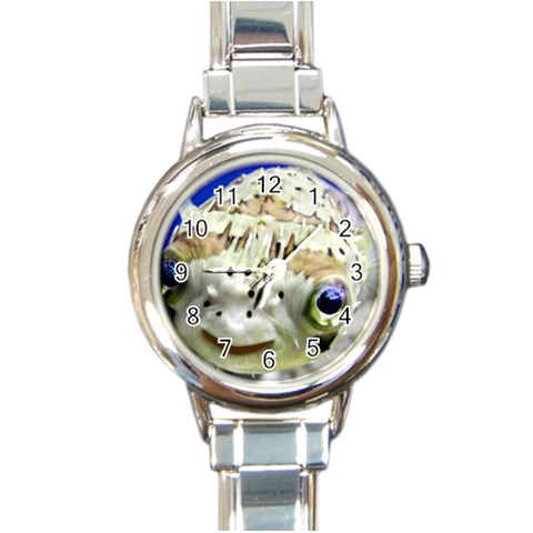5 Round Italian Charm Watch from ArtsNow.com Front