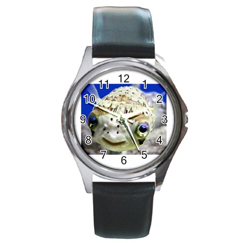 5 Round Metal Watch from ArtsNow.com Front