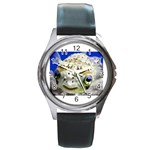 5 Round Metal Watch