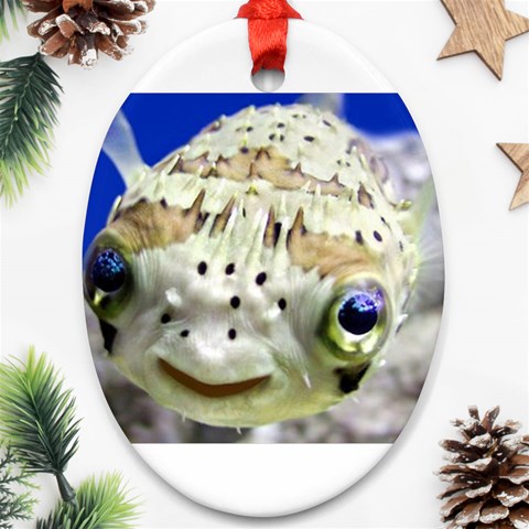 5 Ornament (Oval) from ArtsNow.com Front