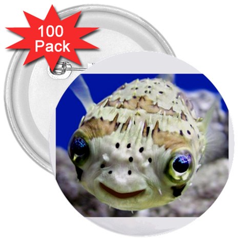 5 3  Button (100 pack) from ArtsNow.com Front