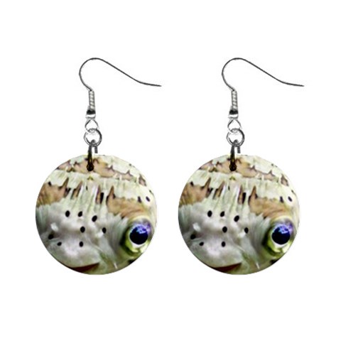 5 1  Button Earrings from ArtsNow.com Front