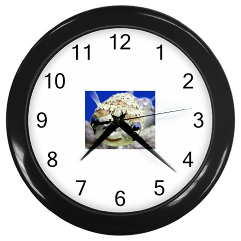 5 Wall Clock (Black) from ArtsNow.com Front