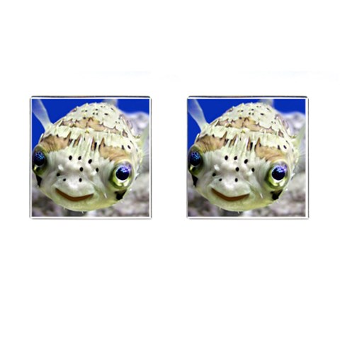 5 Cufflinks (Square) from ArtsNow.com Front(Pair)