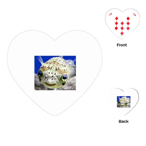 5 Playing Cards (Heart) from ArtsNow.com Front