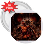 3 3  Button (10 pack)
