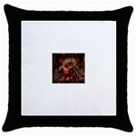 3 Throw Pillow Case (Black)
