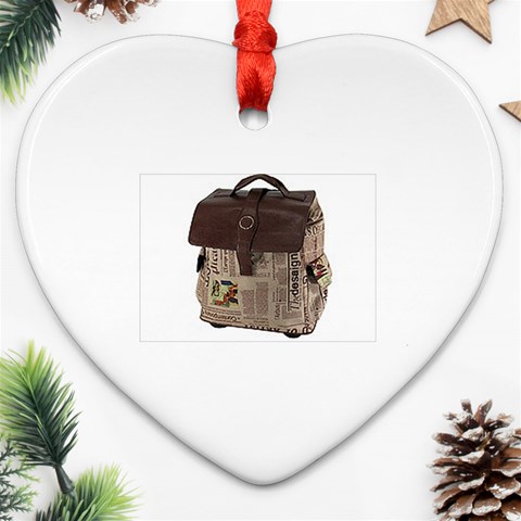 010cf Ornament (Heart) from ArtsNow.com Front