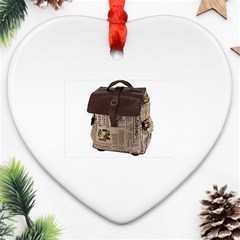 010cf Heart Ornament (Two Sides) from ArtsNow.com Front
