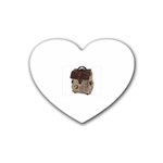 010cf Heart Coaster (4 pack)